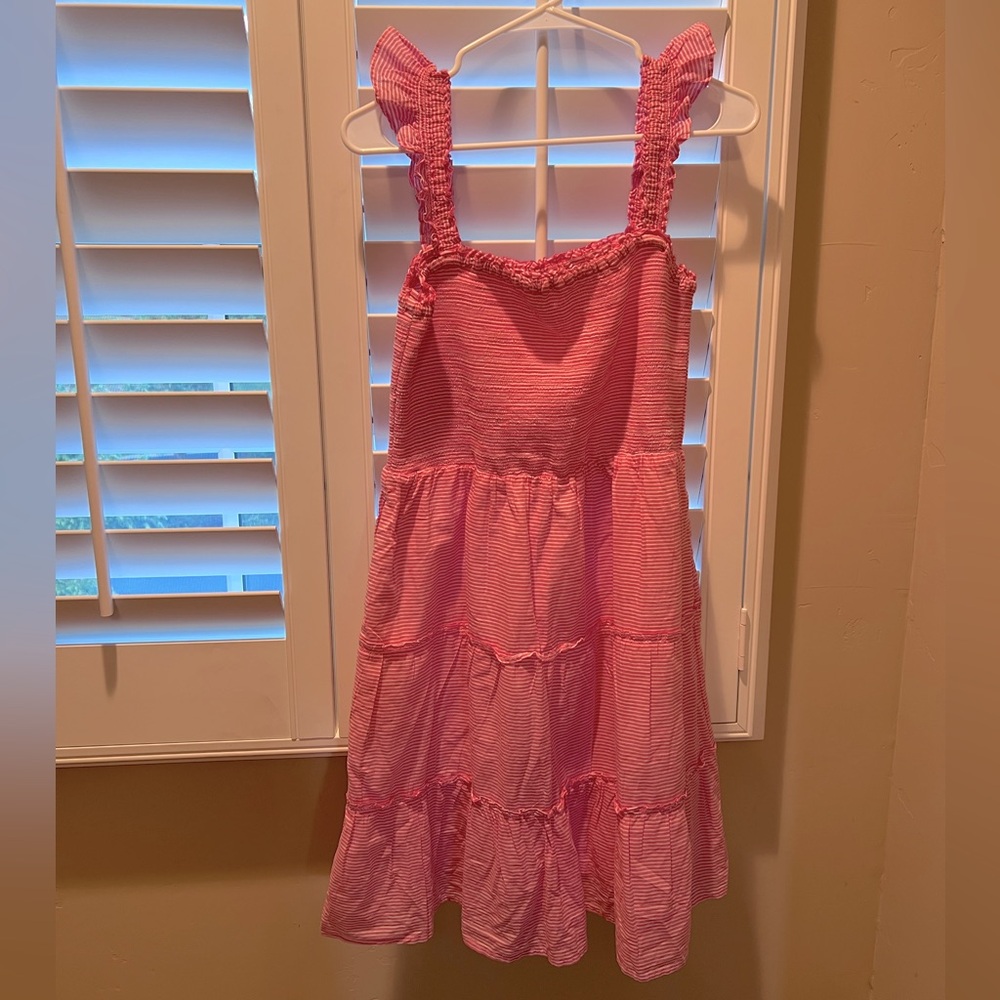 J.Crew Factory Smocked Midi Dress